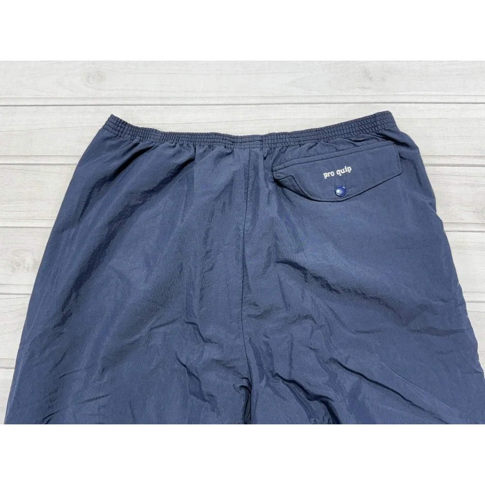 ProQuip Pants Mens XL Blue Waterproof Golf‎ Rain Lightweight Breathable Goretex